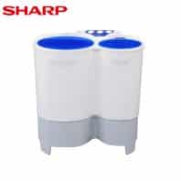 Sharp 8.5Kg. Twin Tub Washing Machine ES-8535T