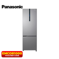 Panasonic 10.2 cu ft 2 Door Bottom Freezer Inverter Refrigerator NR-BV320XSPH