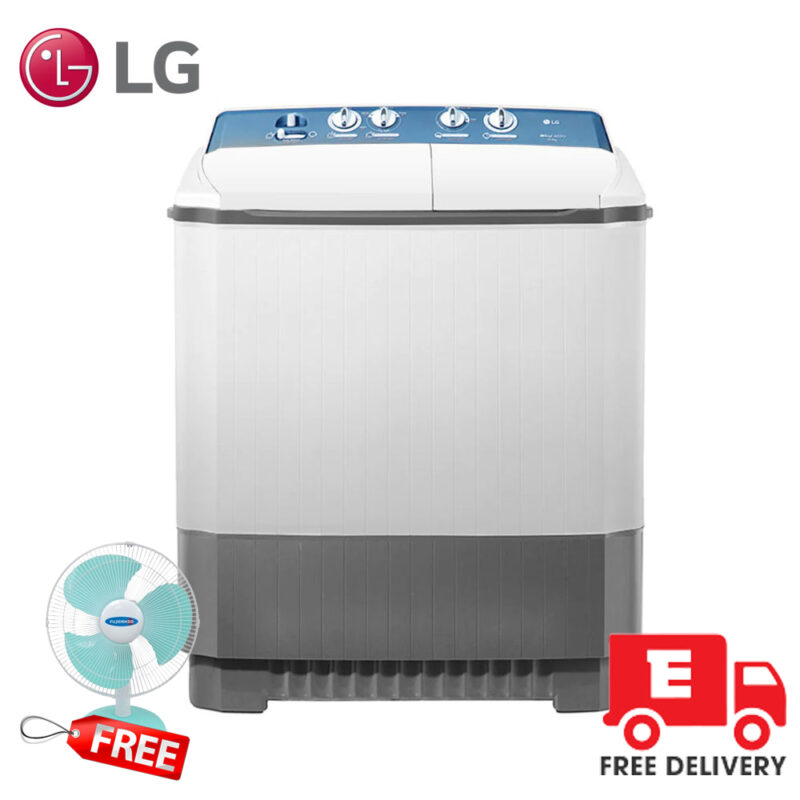 LG 10Kg Twin Tub Washing Machine PT1000R