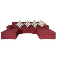 Stratlink L-Shape Sofa Set Iris