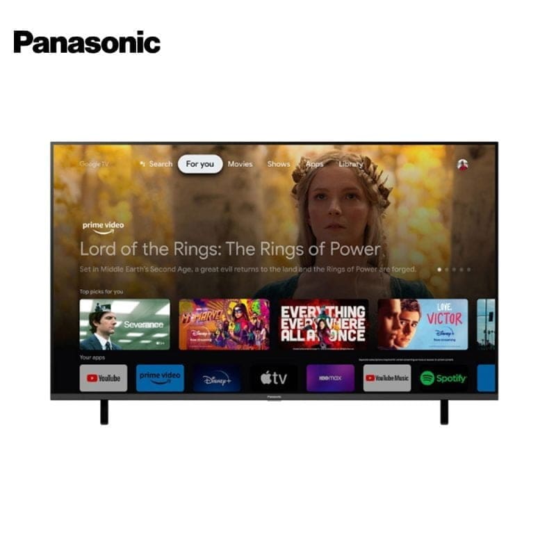 Panasonic 50 inch LED 4K HDR Smart TV opened prime video