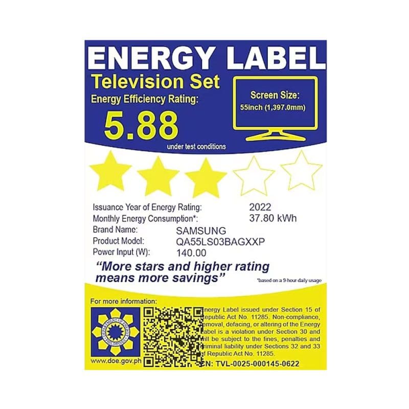 Samsung 55" The Frame LS03B QLED 4K Smart TV