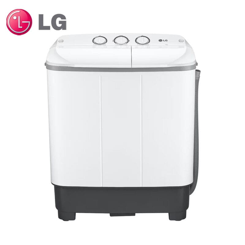 LG 7 kg Twin Tub Washing Machine, Semi Automatic with Soak Function P700N