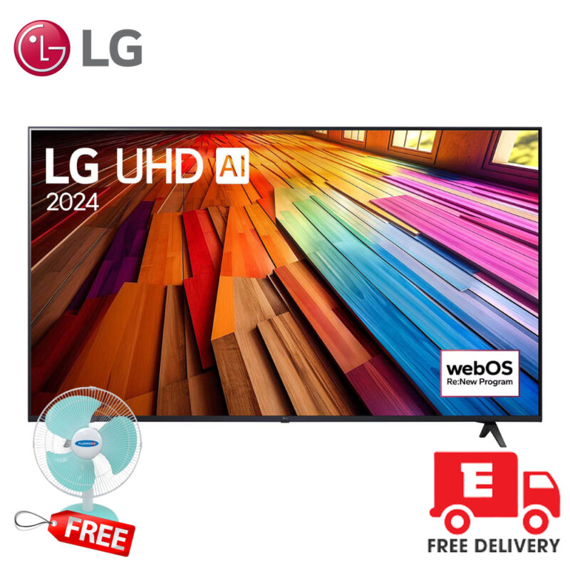 LG 43 in LG UHD AI UT80 4K Smart TV 43UT8050PSB