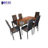 CLC Harper Dining Set 6-seater