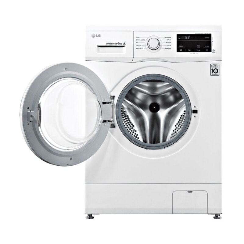LG 6.0 Kg Front Load Washing Machine FM1006N3W - Image 2