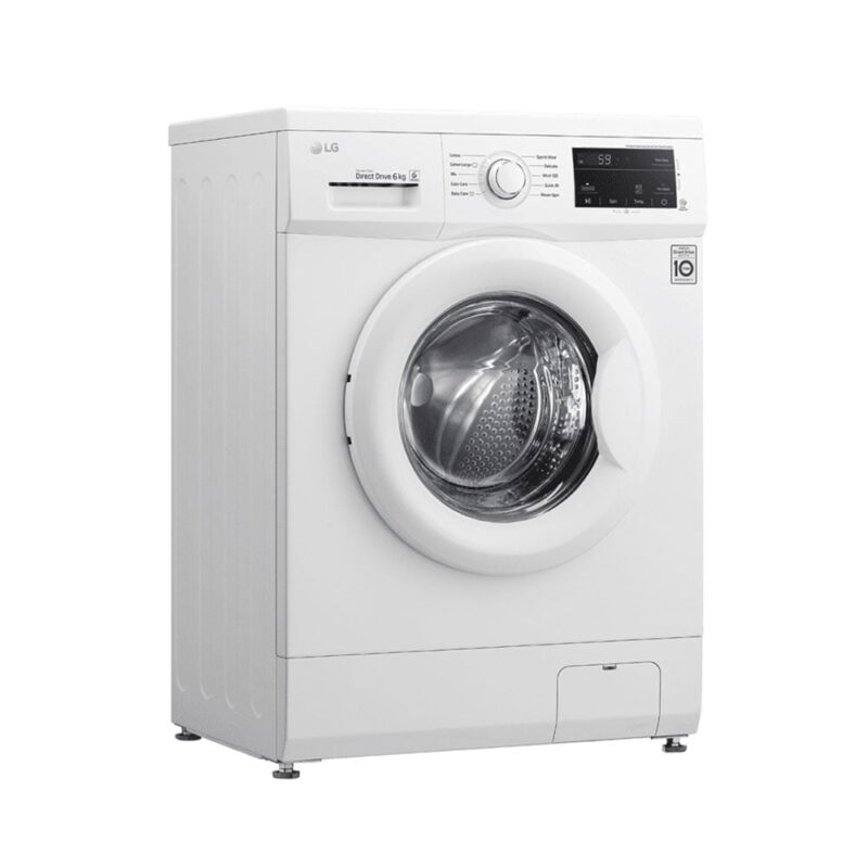 LG 6.0 Kg Front Load Washing Machine FM1006N3W - Image 3