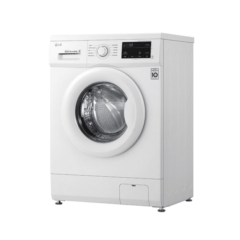LG 6.0 Kg Front Load Washing Machine FM1006N3W - Image 4
