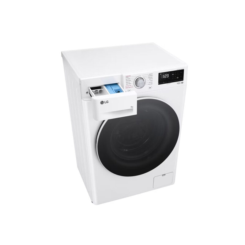 LG 8KG Front Load Washing Machine with AIDD™ FV1208S5W - Image 4