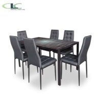 CLC Harper Dining Set 6-seater