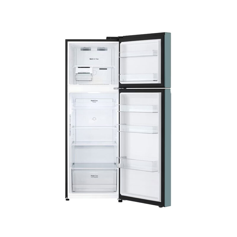 LG 12.7 Cu. Ft. Objet Collection Top Freezer Refrigerator in Clay Mint RJT-B127CM - Image 4