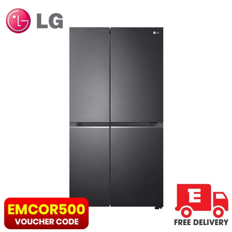 LG 24.5 cu ft Side by side with Door-in-Doorâ„¢ Refrigerator RVS-M245BM