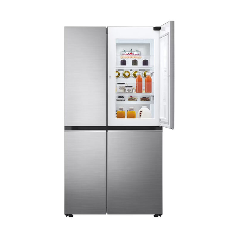 LG 24.5 Cu. Ft. Door-in-Door™ Side-by-Side Refrigerator in Noble Steel RVS-M245NS - Image 5