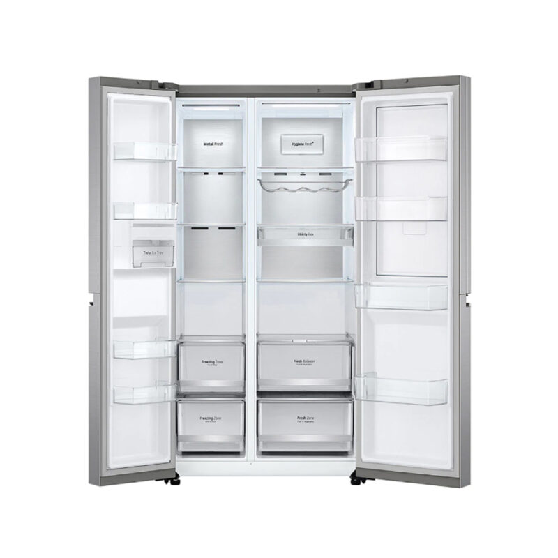 LG 24.5 Cu. Ft. Door-in-Door™ Side-by-Side Refrigerator in Noble Steel RVS-M245NS - Image 6